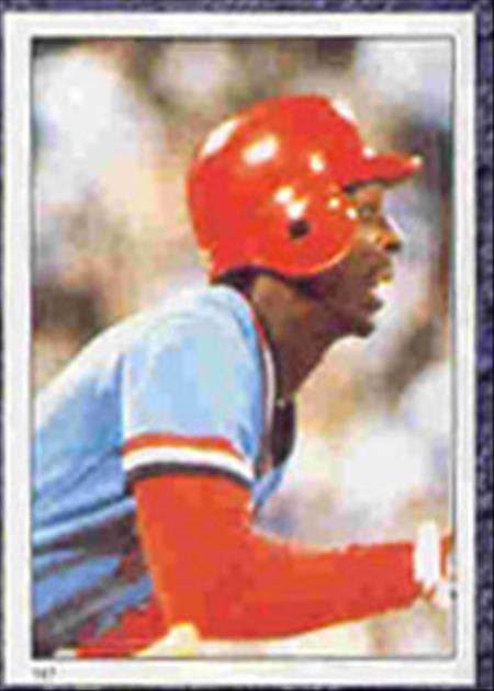 1983 Topps Baseball Stickers     147     Willie McGee LCS RC